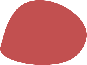 Rote dekorative Form