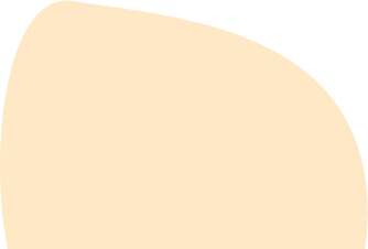 Gelbe dekorative Form